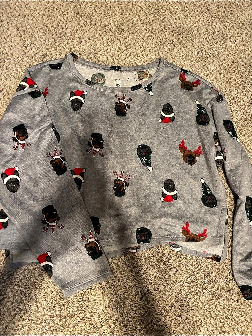 Old Navy Festive Animal Print Sweatshirt